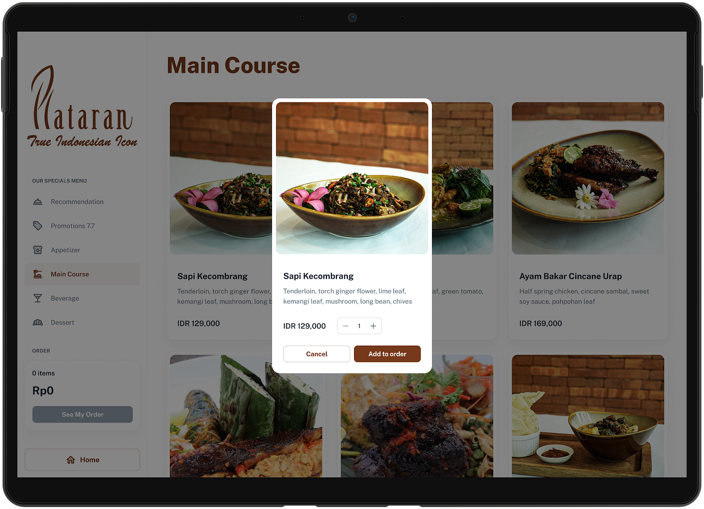UX Case Study: Optimizing the Plataran Restaurant’s Ordering Process Through a Self-Ordering App visual 14