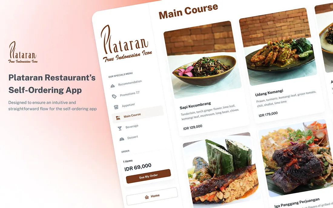 UX Case Study: Optimizing the Plataran Restaurant’s Ordering Process Through a Self-Ordering App visual 2